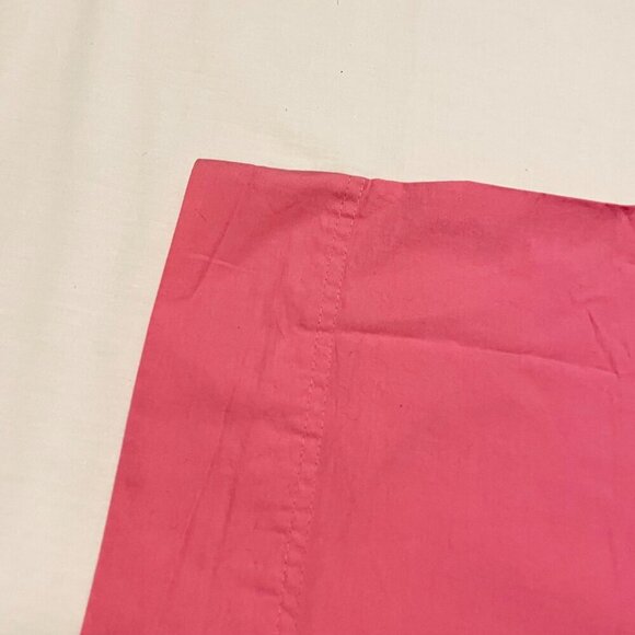 Tommy Hilfiger Cotton Pink Pillowcase 100% Cotton Standard - Picture 9 of 16